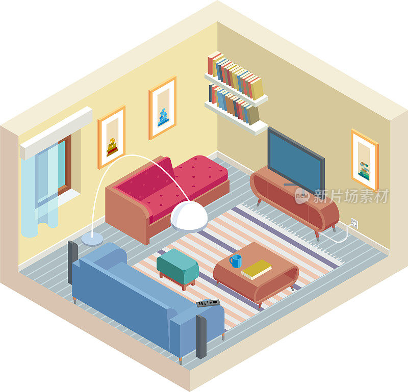 Isometric Room